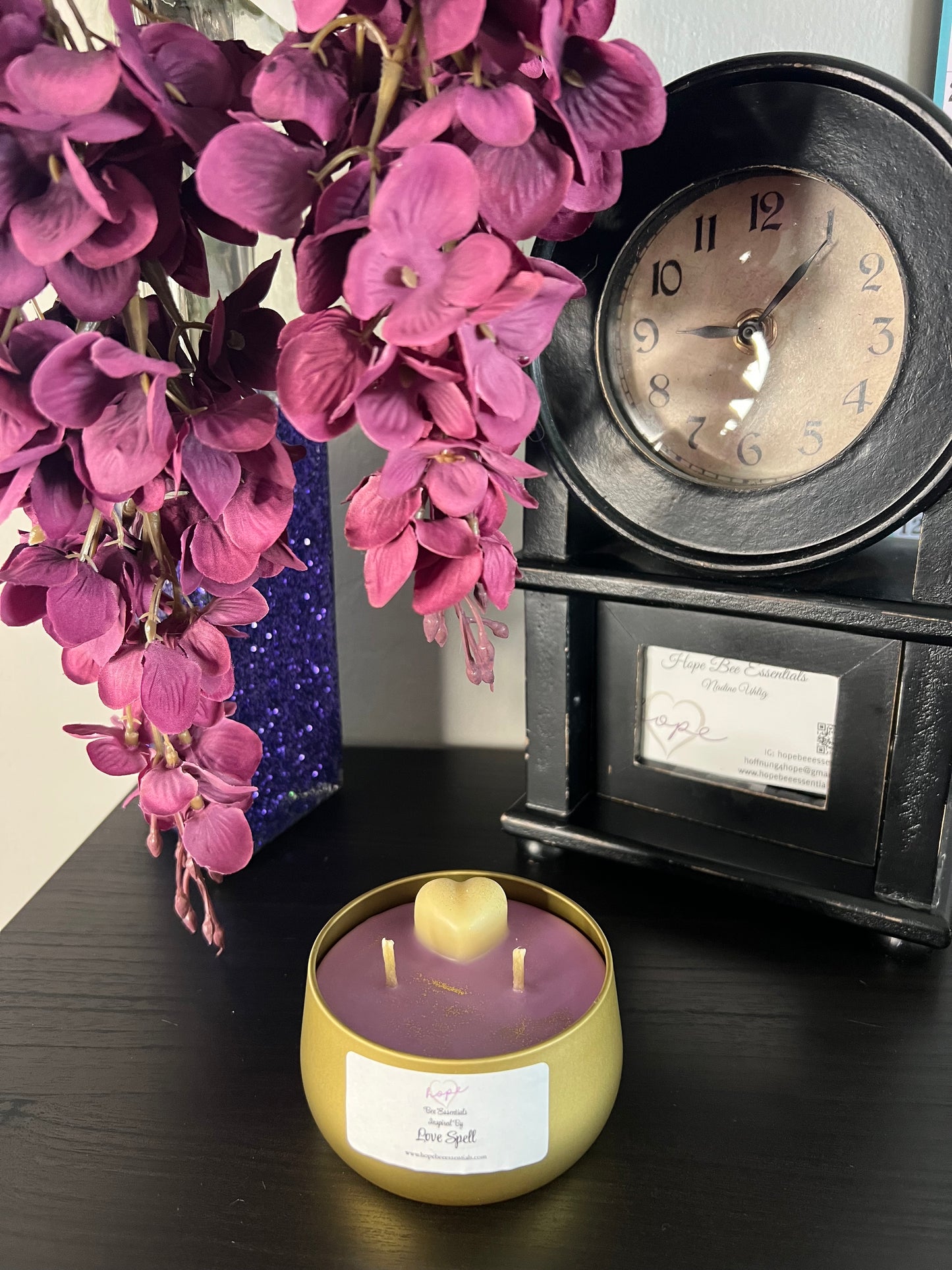 Beeswax-Coconut Oil Candle-8oz. Love Spell Inspired