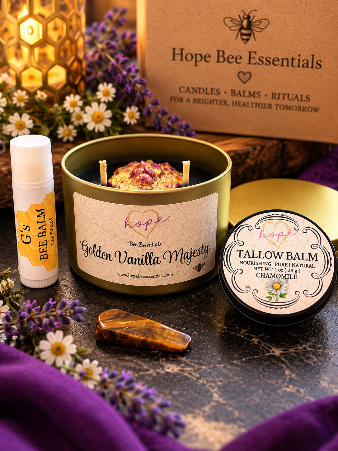 Hope Bee Essentials Monthly Ritual Box