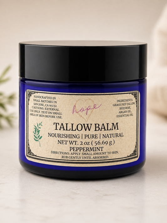 Tallow Balm 2oz. Peppermint