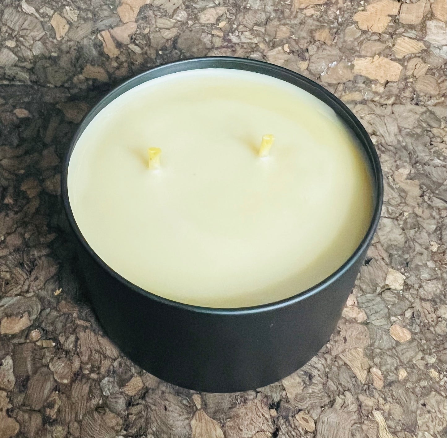 Beeswax Candle 8oz -Mahogany Teakwood