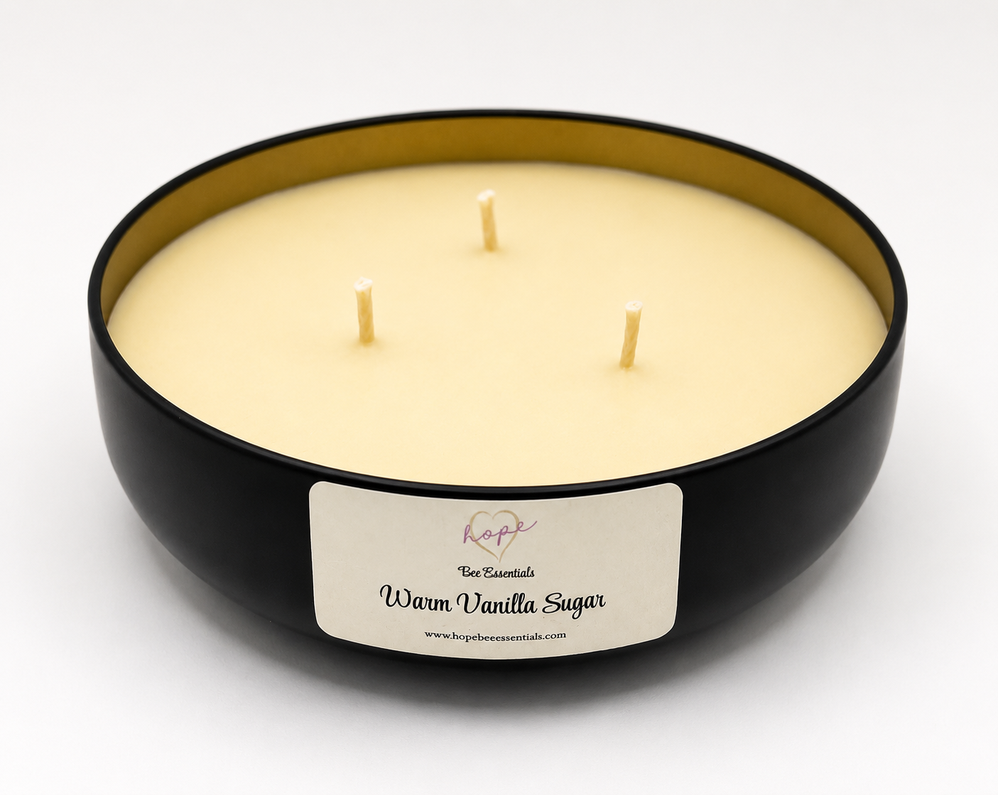 Warm Vanilla Sugar | Luxury Beeswax Candle