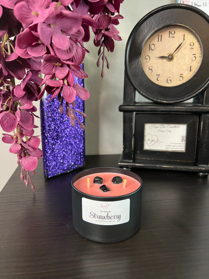 Beeswax Candle-Strawberry Scent