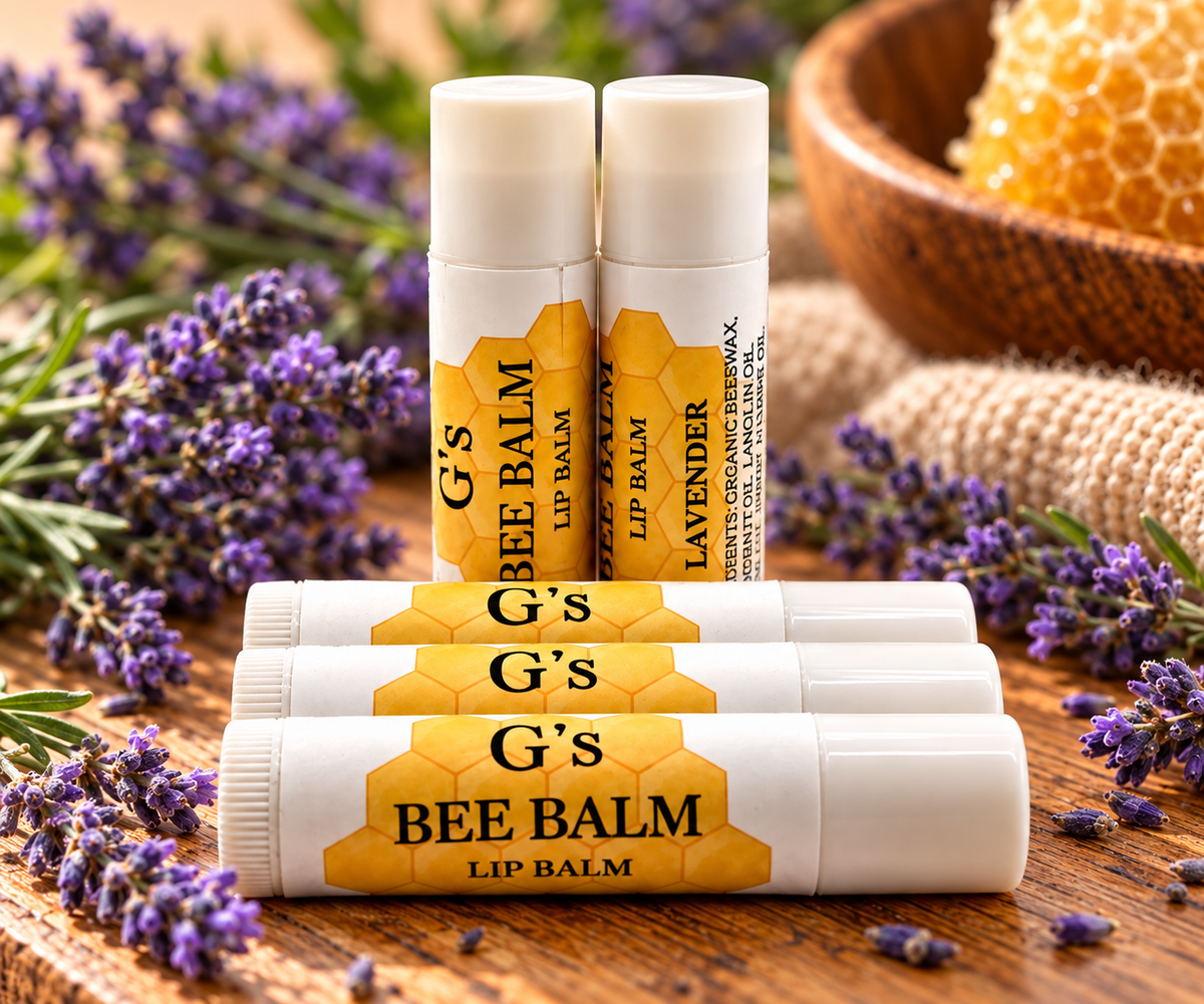 G’s Bee Balm – Handcrafted Beeswax Lip Balm