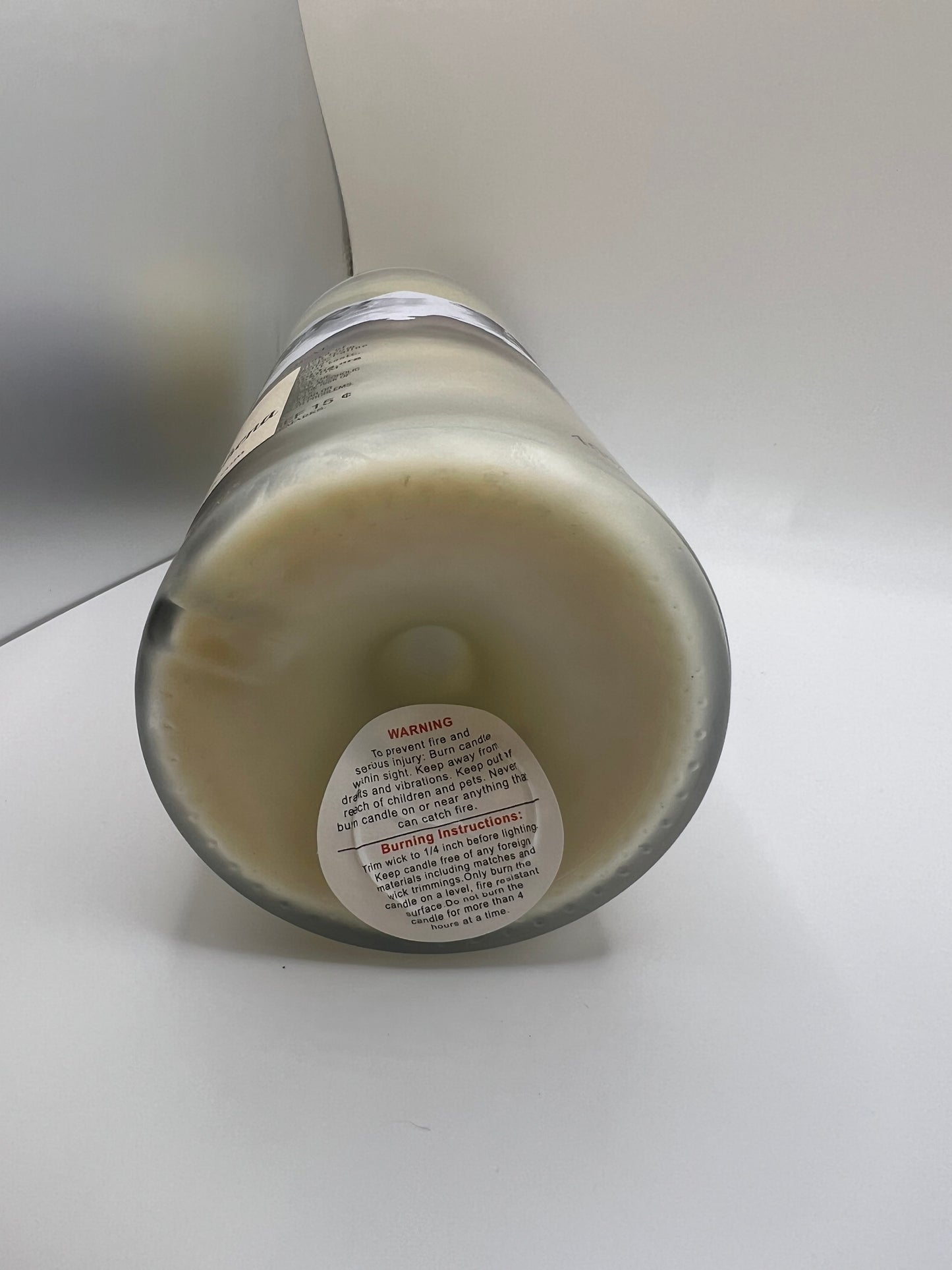 Beeswax Grey Goose Candle-Lemon Verbena