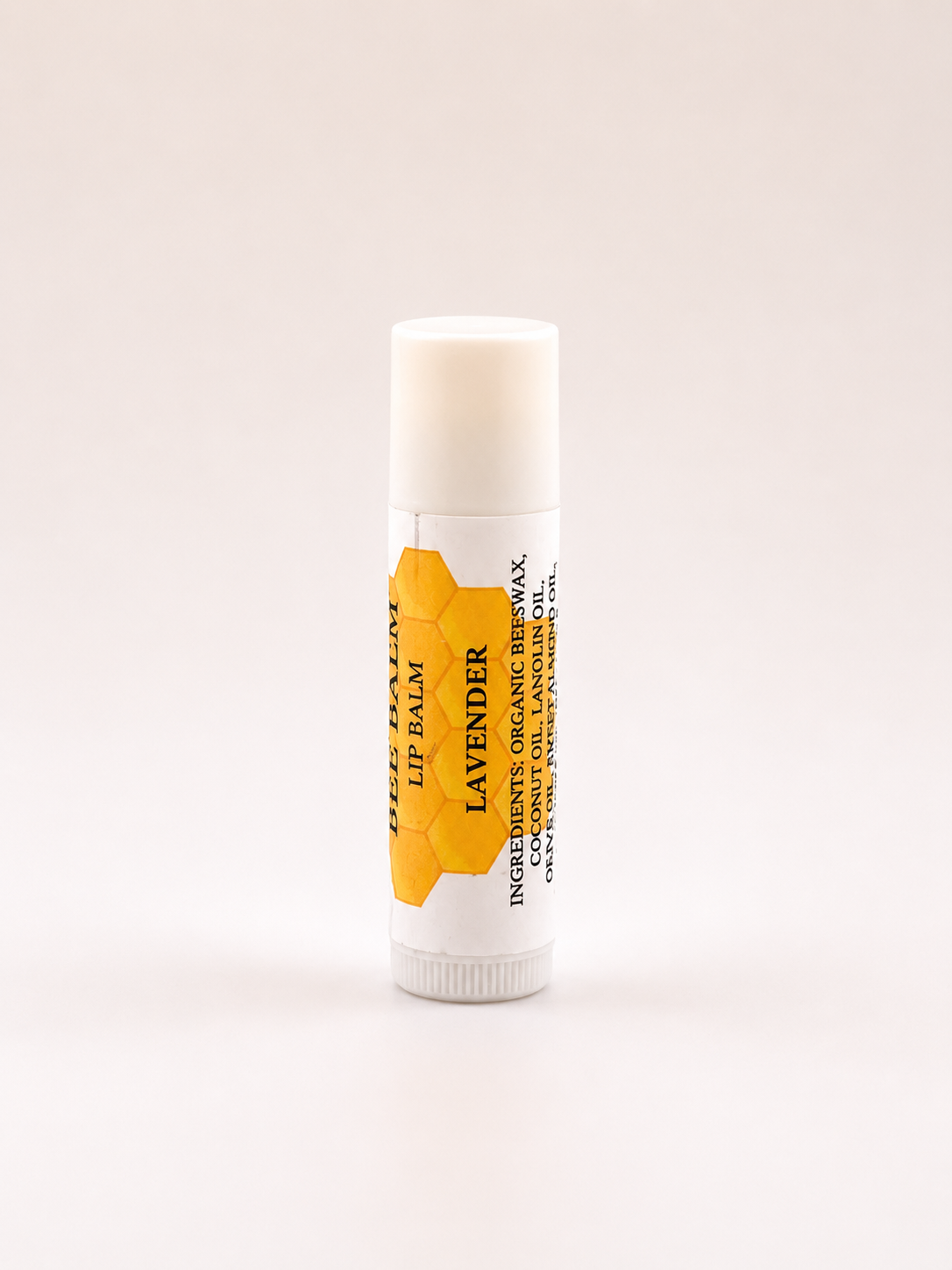 Organic Beeswax Lip Balm - Lavender
