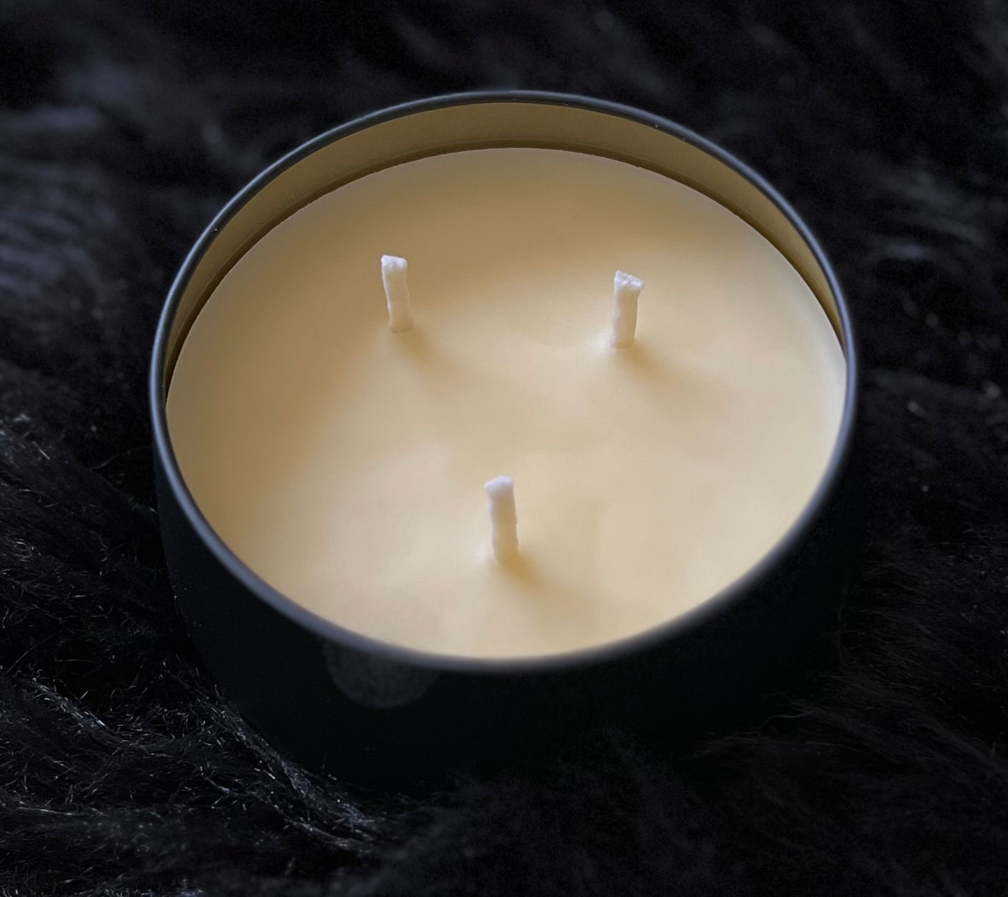 Beeswax Candle 8oz -Mahogany Teakwood