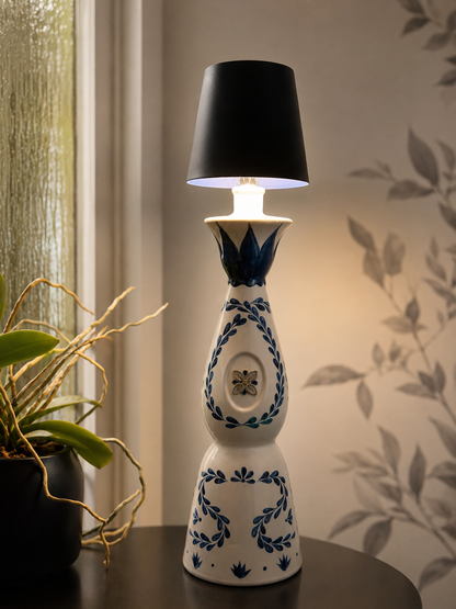 Luxury Clase Azul 750ml Bottle Lamp – Blue Edition
