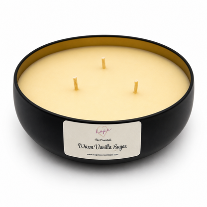 Warm Vanilla Sugar | Luxury Beeswax Candle