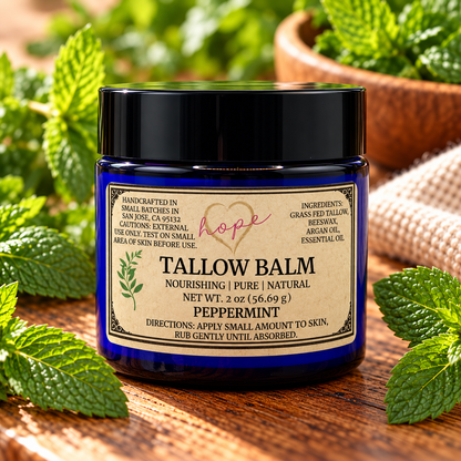 Hope Bee Tallow Balm | Grass-Fed Tallow Skin Balm
