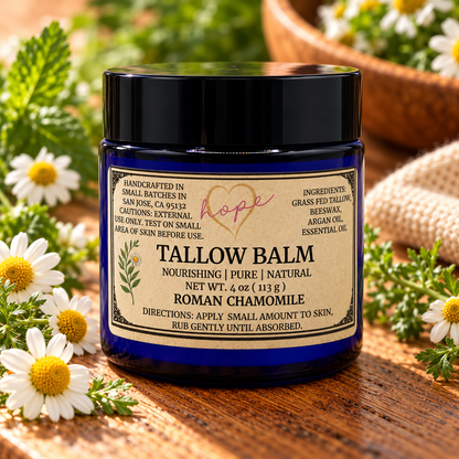 Hope Bee Tallow Balm | Grass-Fed Tallow Skin Balm