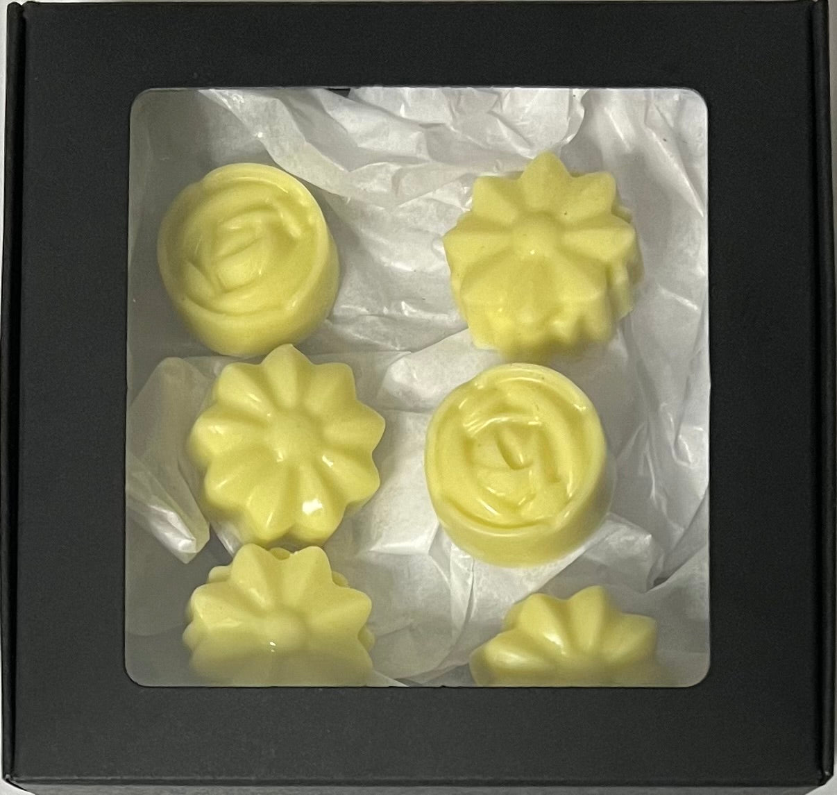 Organic Beeswax Wax Tarts-6pc. Wild Sage & Aloe-Flowers Set 3