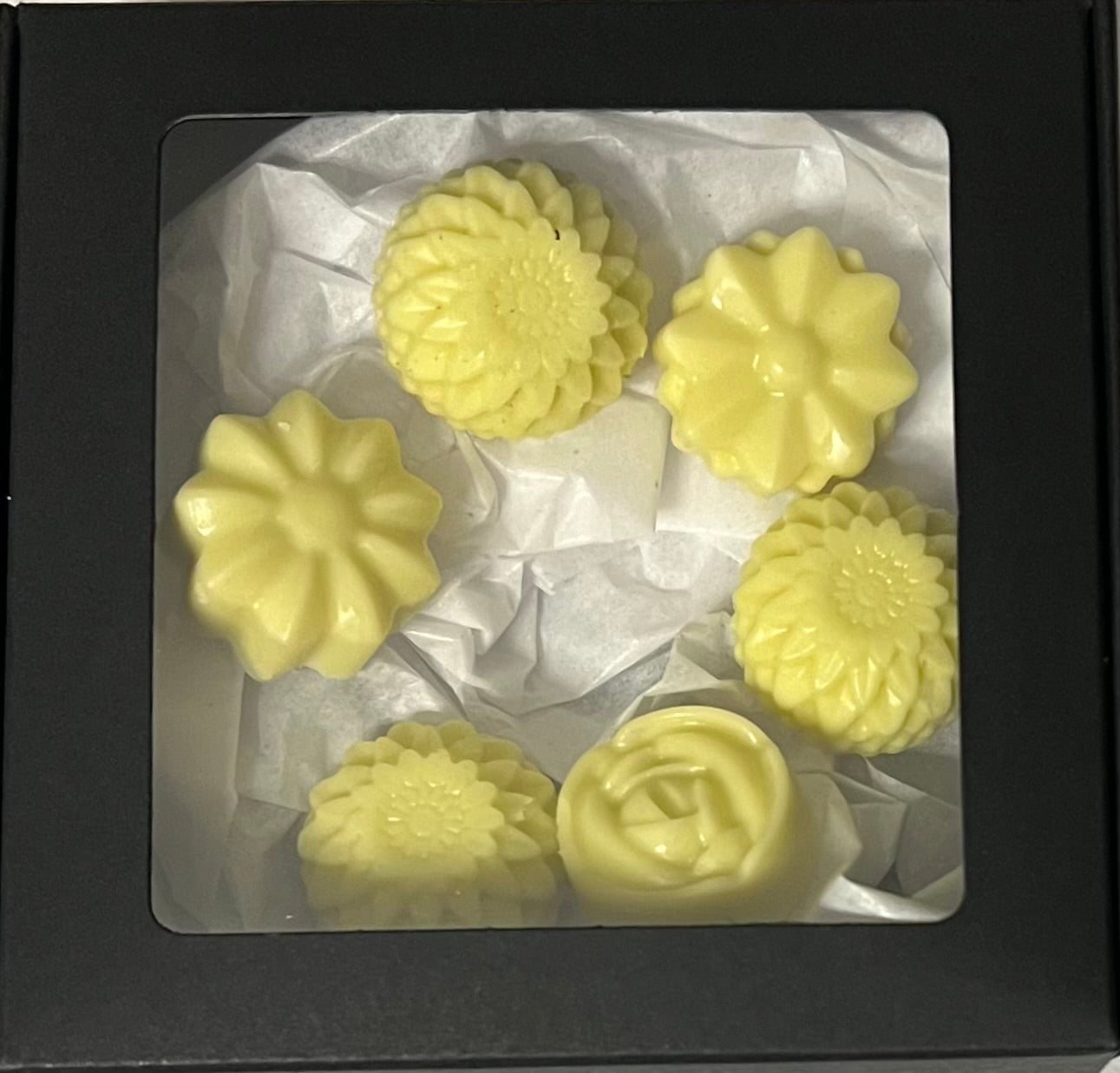 Organic Beeswax Wax Tarts-6pc. Wild Sage & Aloe-Flower Set 2