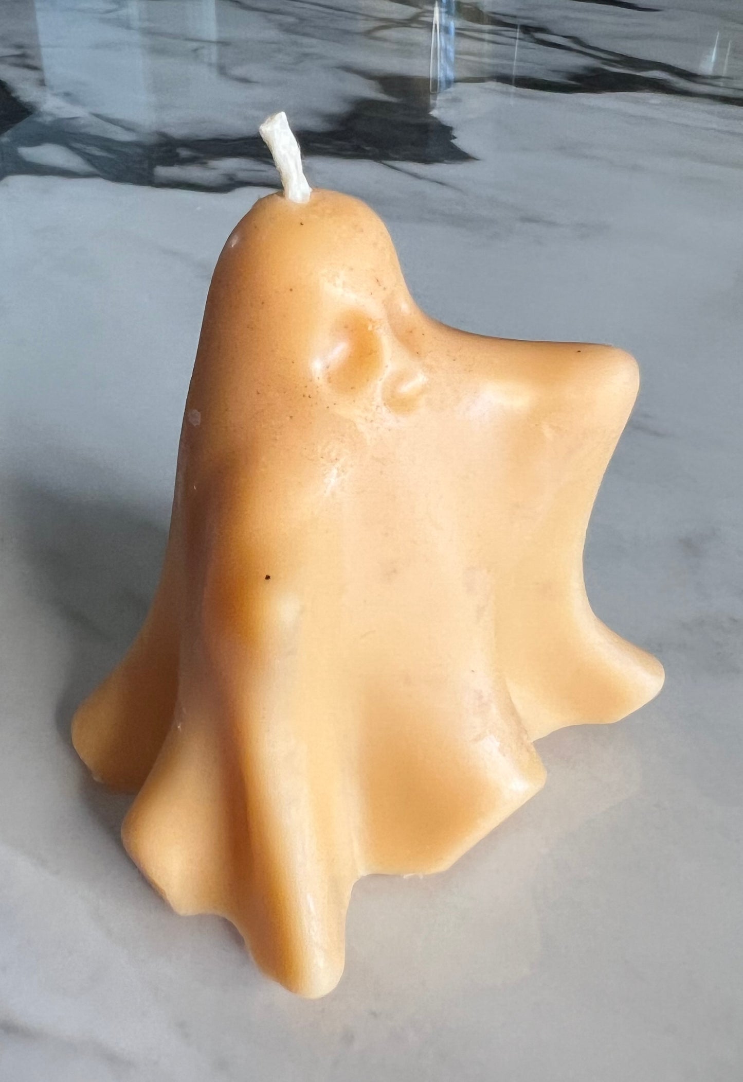 Beewax Orange Ghost Candle 1-Palo Santo