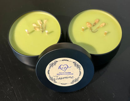 Beeswax Candle 8oz.-Jasmine