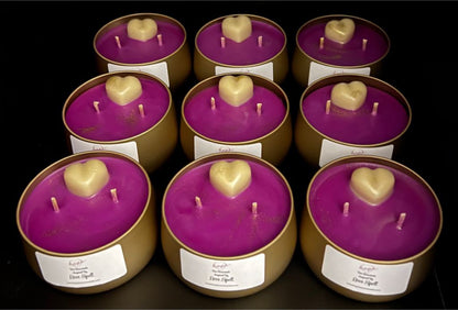 Beeswax-Coconut Oil Candle-8oz. Love Spell Inspired