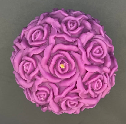 Beeswax Rose Ball Candle-Inspired by Love Spell
