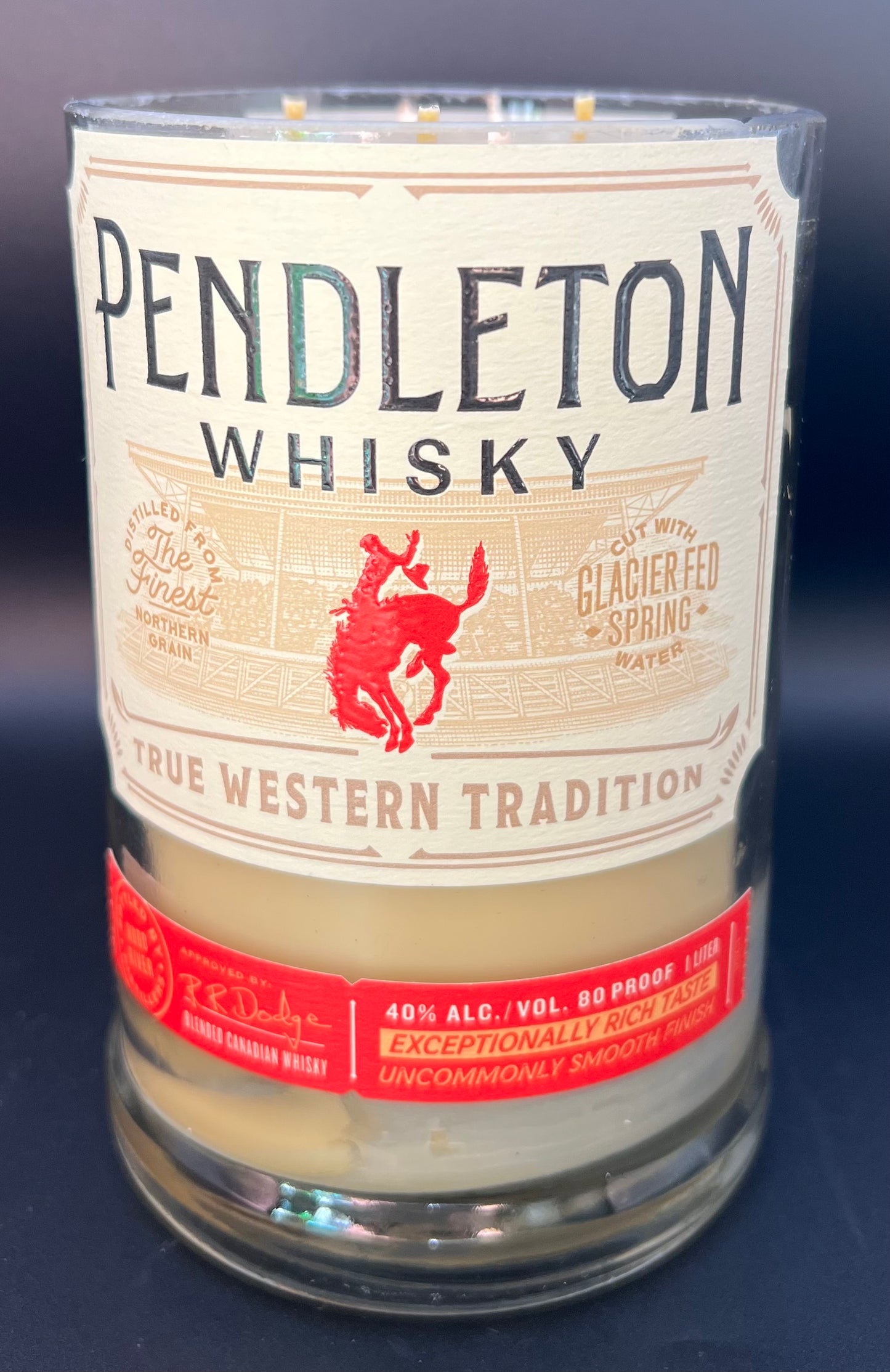 Pendleton Beeswax-Coconut Oil Candle-Mahogany Teakwood