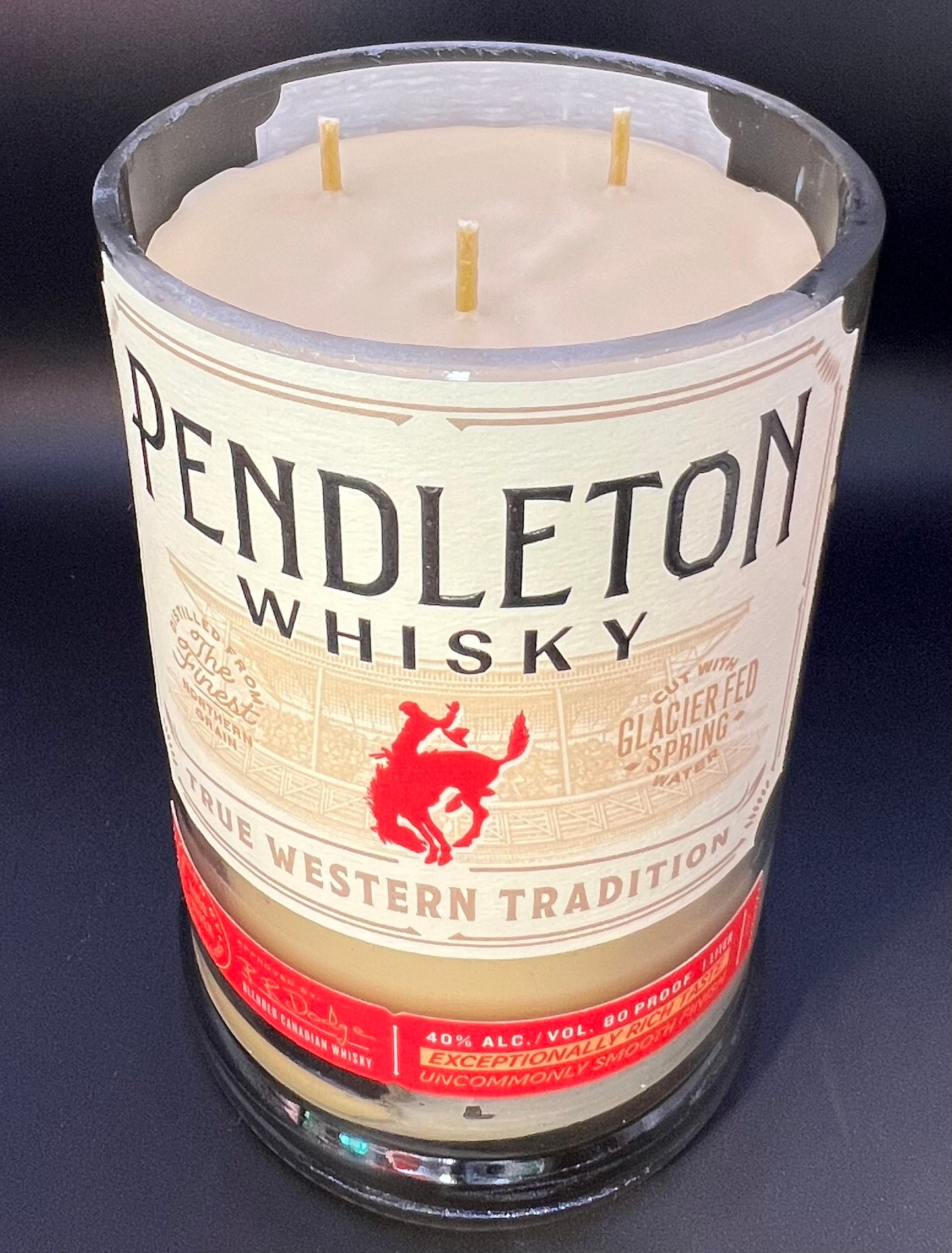 Pendleton Beeswax-Coconut Oil Candle-Mahogany Teakwood