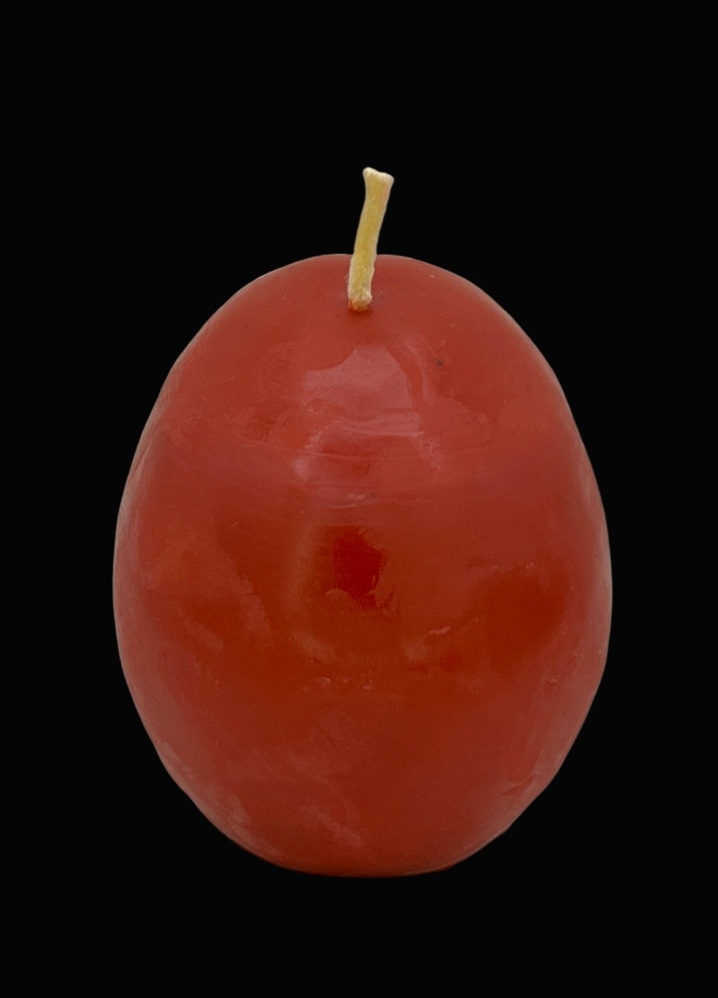 Beeswax-Coconut Oil Medium Skull Candle-Pumpkin Spice