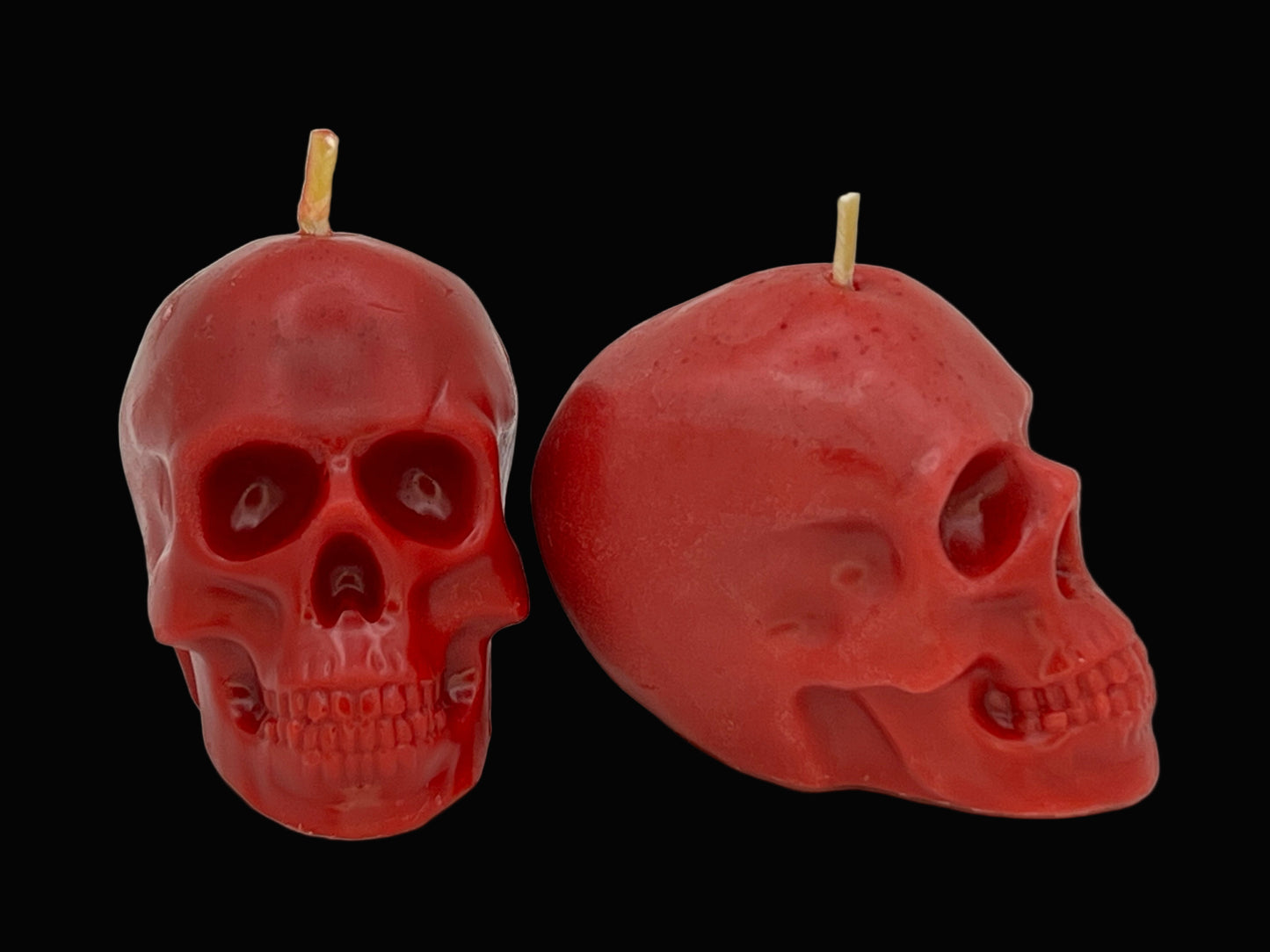 Beeswax Large Skull Candle-Pumpkin Spice