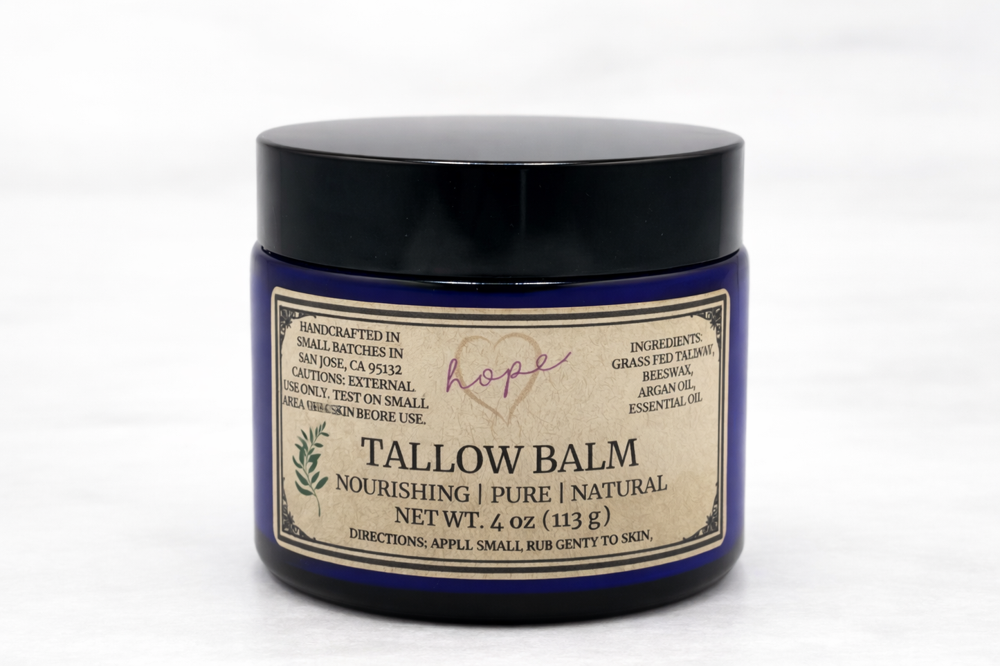 Tallow Balm 4oz.